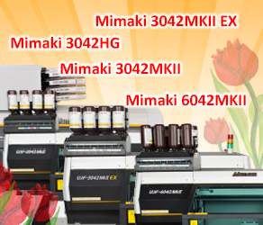 Согреем вас низкими ценами на УФ сувенирные принтеры Mimaki