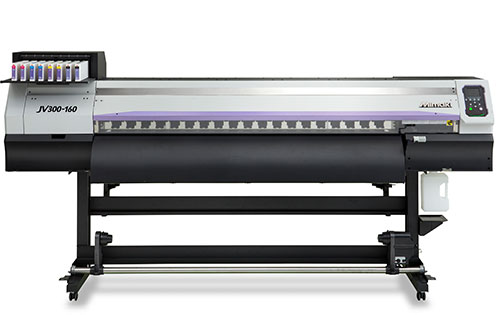 плоттер Mimaki JV300 на стенде РуссКом на выставке Batimat