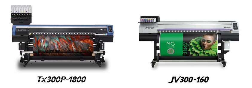 Mimaki TX300Р-1800 и Mimaki JV300-160